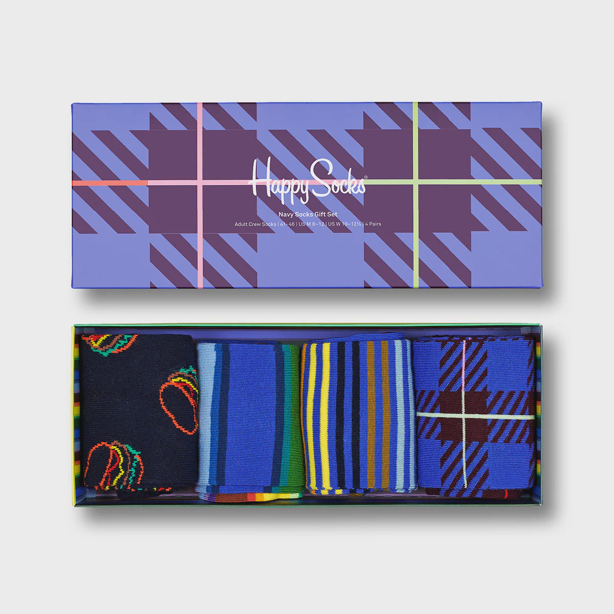 HAPPY SOCKS Gift Set Navy (6550) 4-Pack