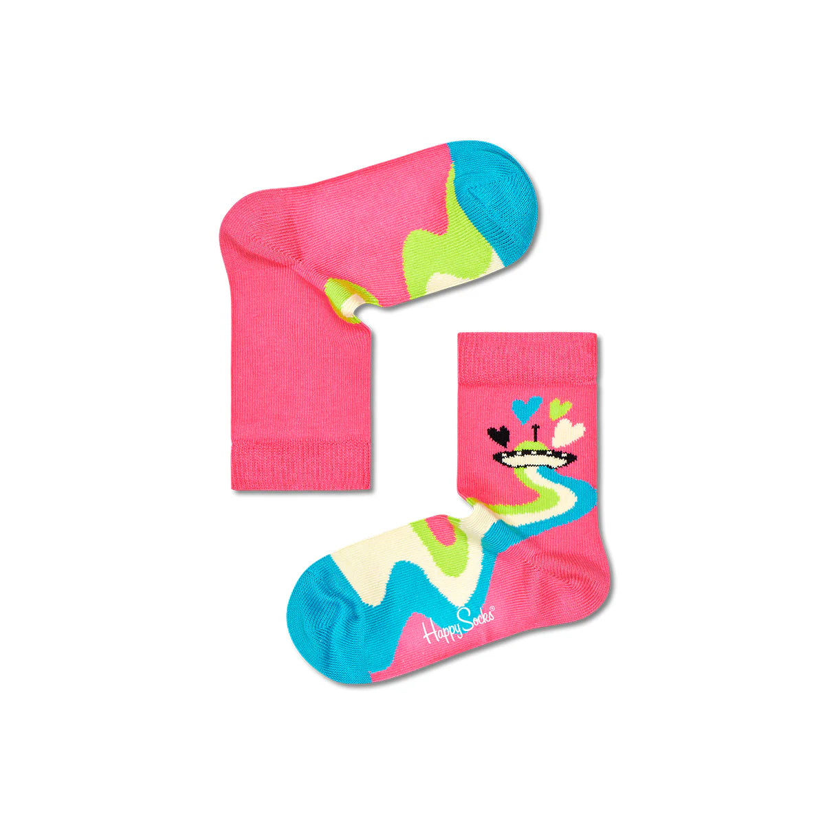 HAPPY SOCKS Gift Set Kids Hearts and Stars Socks (3303) 3-Pack