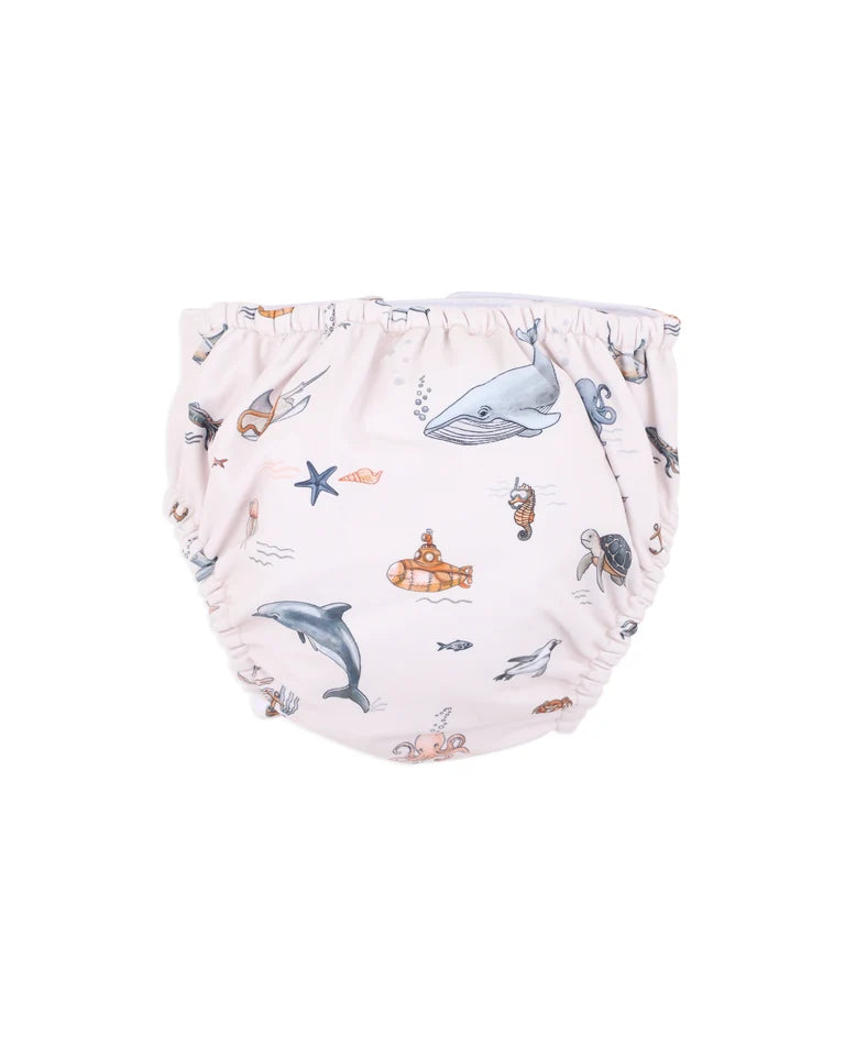 MINIHAHA BABY SWIM HARVEY AQUA NAPPY