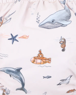 MINIHAHA BABY SWIM HARVEY AQUA NAPPY