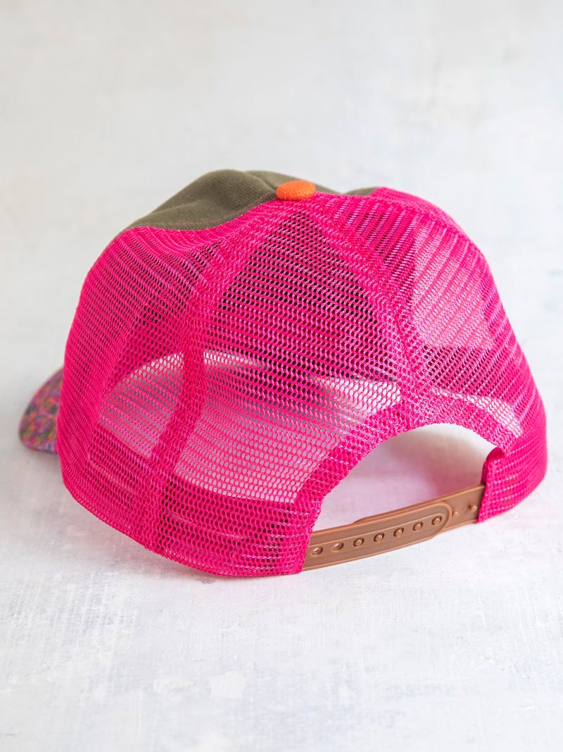 Natural Life Canvas Trucker Hat Olive Free Spiri