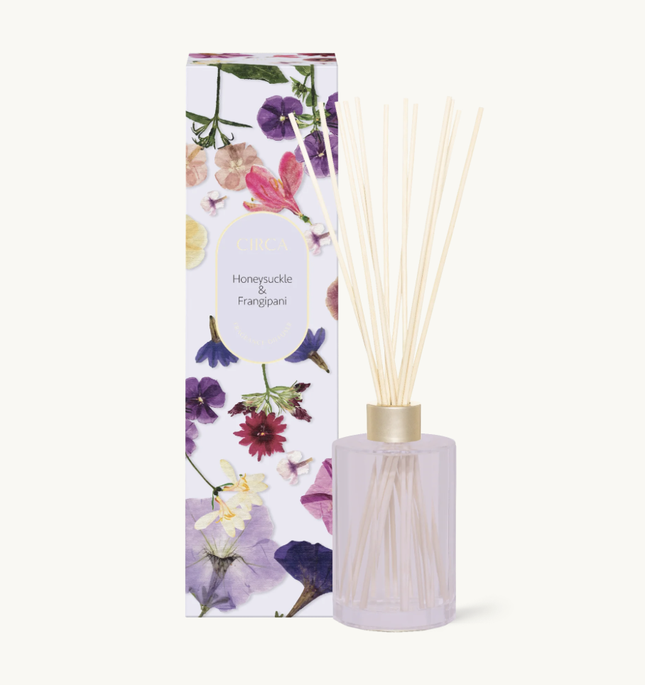 CIRCA Fragrance Diffuser 250mL - Honeysuckle & Frangipani