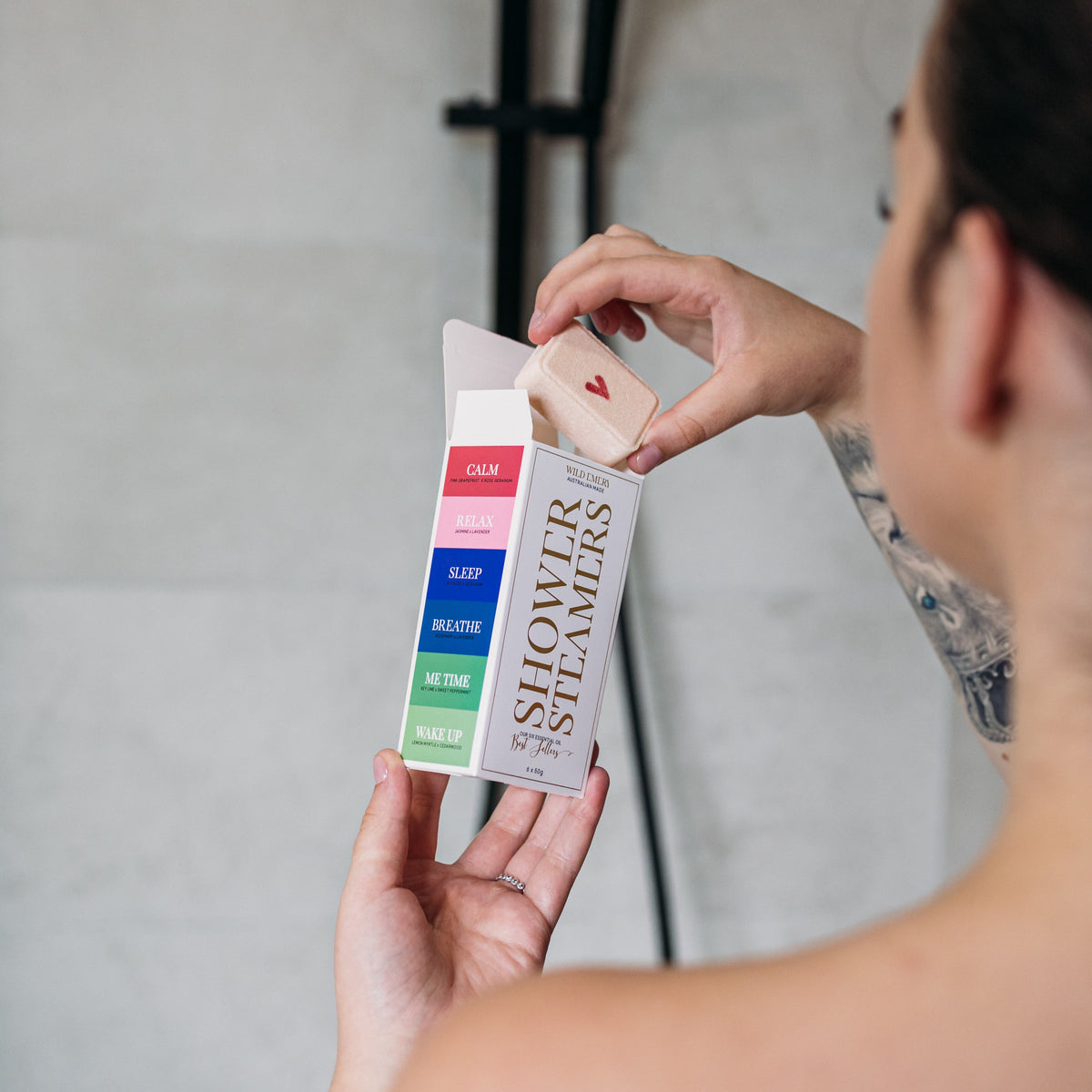 Ha Naturally Distributors NZ Wild Emery Best Sellers Shower Steamer 6 Pack