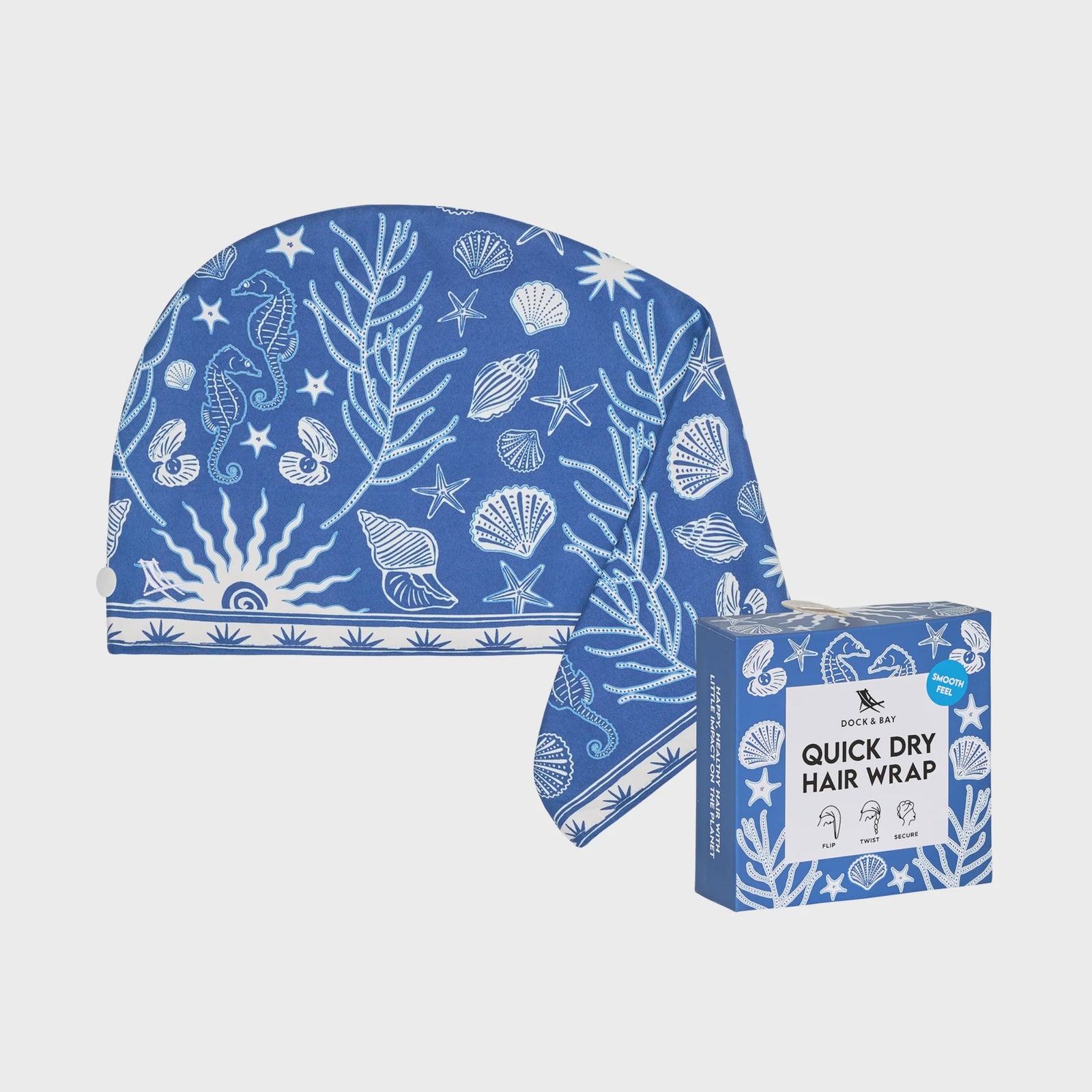 Dock & Bay Hair Wrap Collection - Ocean Treasure
