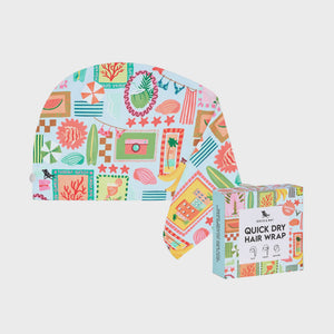 Dock & Bay Hair Wrap Collection - Wish You Were Here