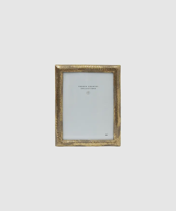 French Country Collection Hammered Gold Photo Frame 5 x 7"