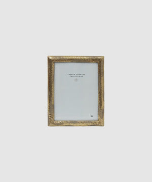 French Country Collection Hammered Gold Photo Frame 5 x 7"