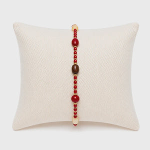 ZAFINO Hariette Bracelet - Red / Gold