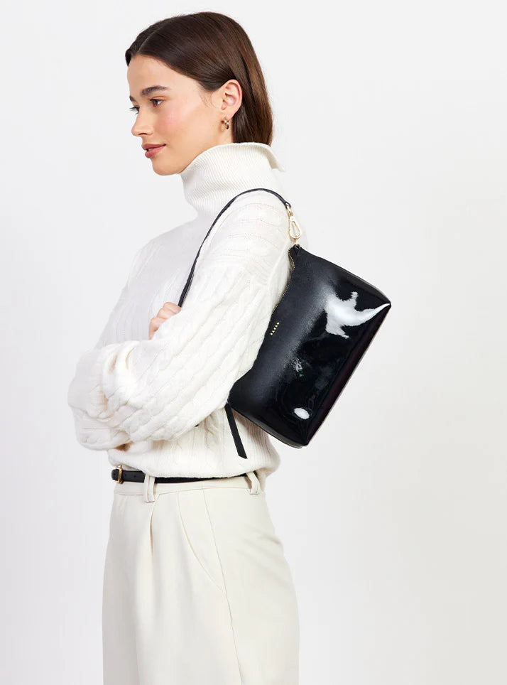 SABEN Haven Shoulder Bag - Black Dipped