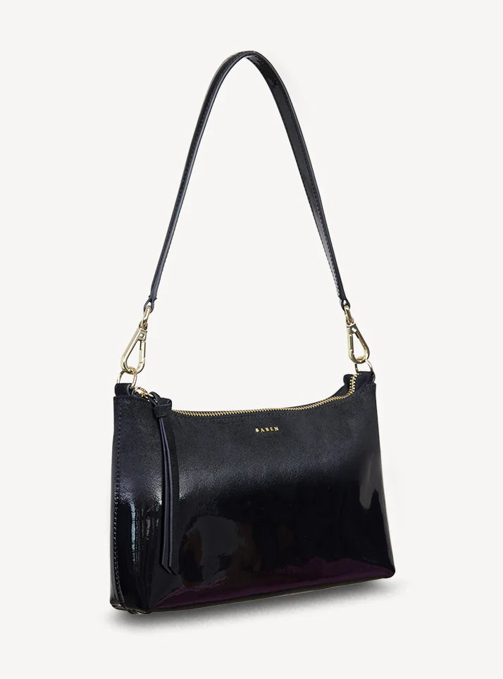 SABEN Haven Shoulder Bag - Black Dipped