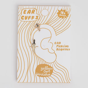 Yellow Owl Workshop Heart & Dagger Ear Cuffs