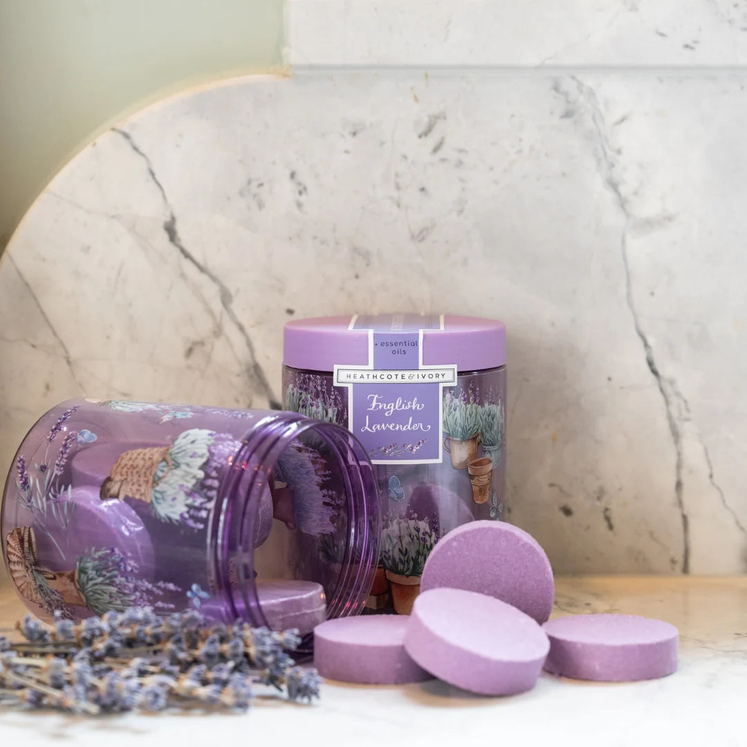 Heathcote & Ivory English Lavender Shower Steamers 10x25g 