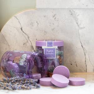 Heathcote & Ivory English Lavender Shower Steamers 10x25g 