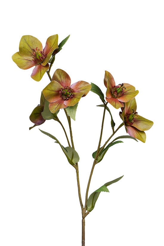 Flower Systems Hellebore Spray 47cm Green