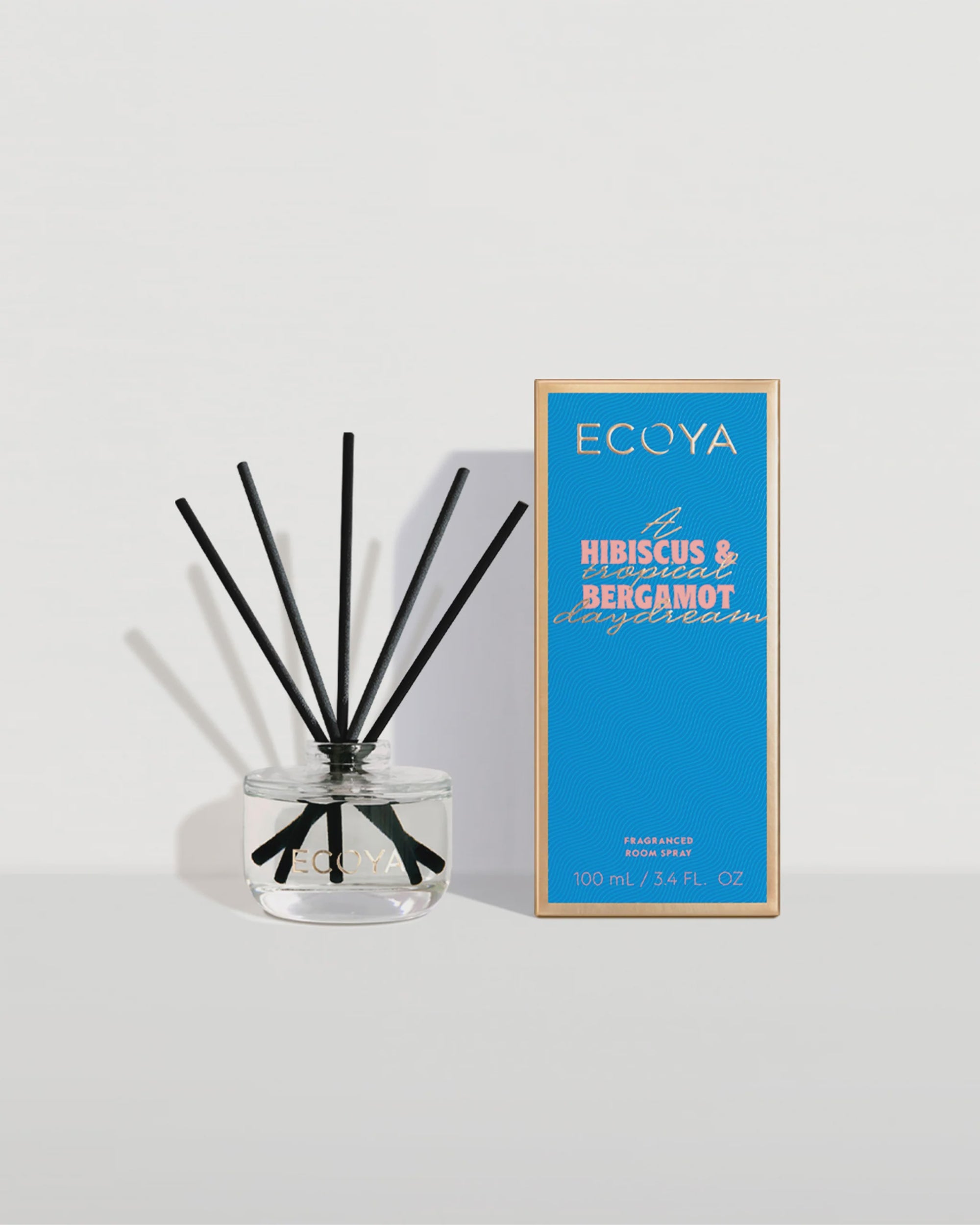 ECOYA Hibiscus & Bergamot Mini Diffuser Holiday Collection 2025