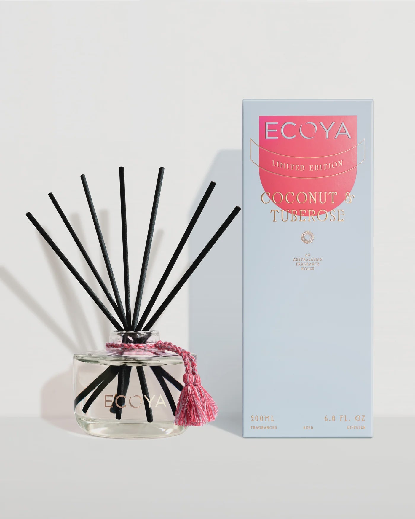 ECOYA High Summer - Coconut & Tuberose Reed Diffuser 200ml