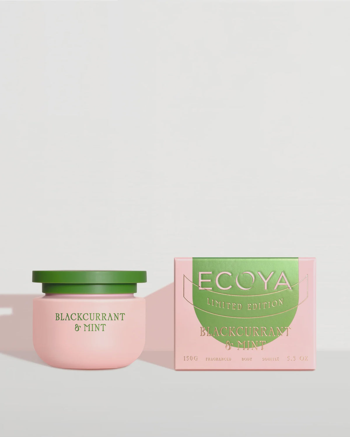 ECOYA High Summer - Blackcurrant & Mint Body Souffle 150g