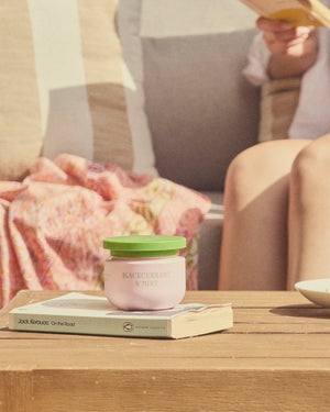 ECOYA High Summer - Blackcurrant & Mint Body Souffle 150g