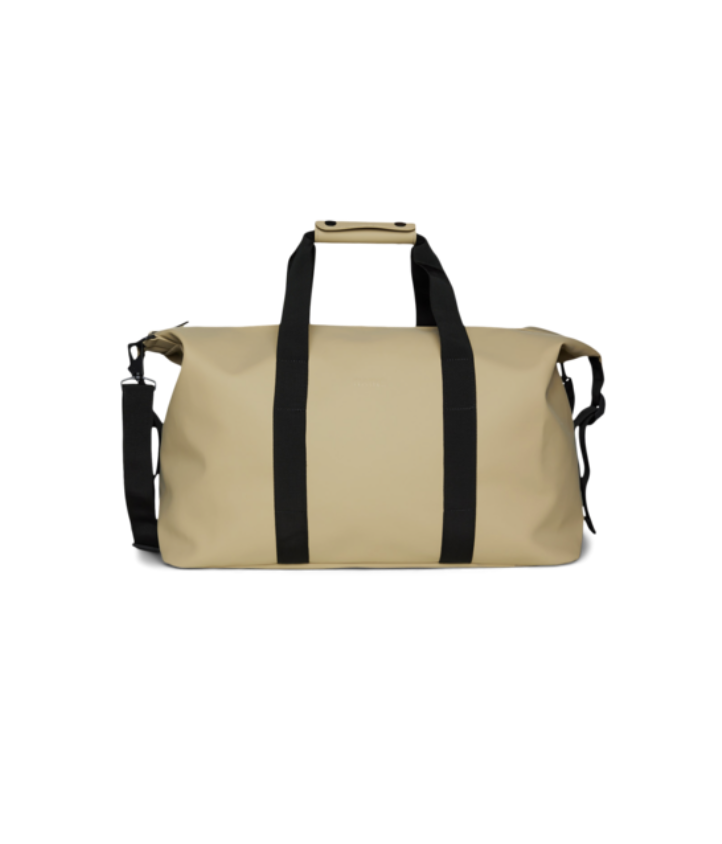 RAINS Hilo Weekend Bag W3 Sand Beige duffel bag
