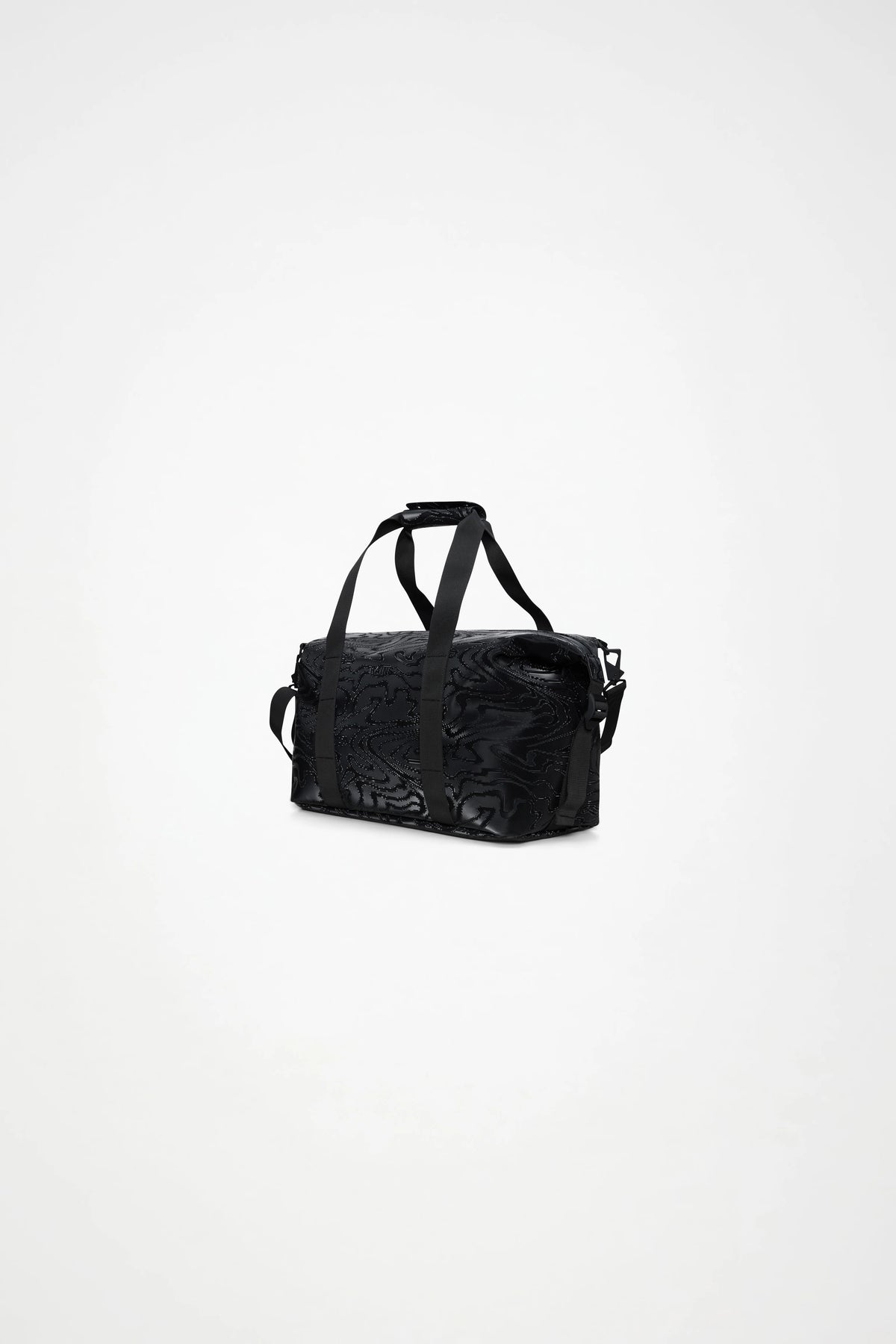RAINS Hilo Weekend Bag Small W3 - Amp Black duffel bag