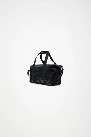 RAINS Hilo Weekend Bag Small W3 - Amp Black duffel bag