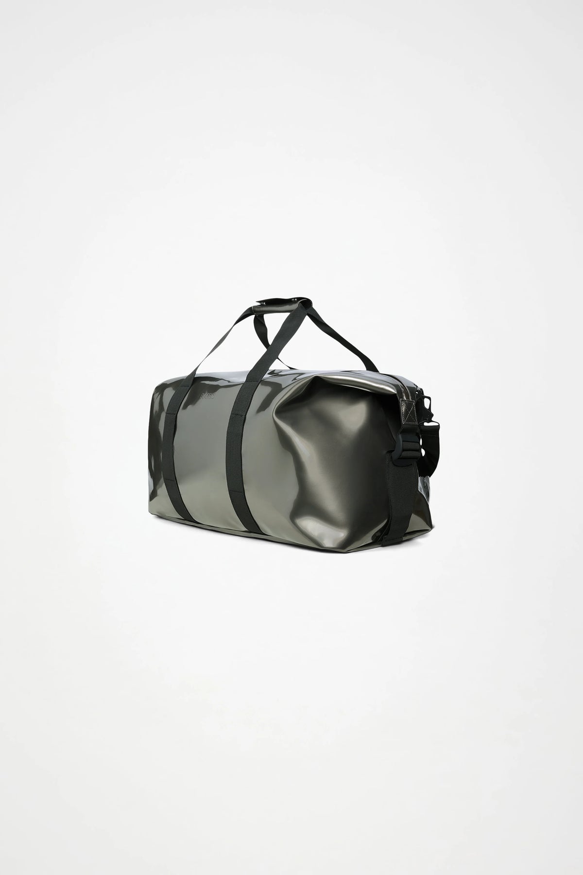 RAINS Hilo Weekend Bag W3 - Raven Silver duffel bag