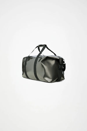 RAINS Hilo Weekend Bag W3 - Raven Silver duffel bag