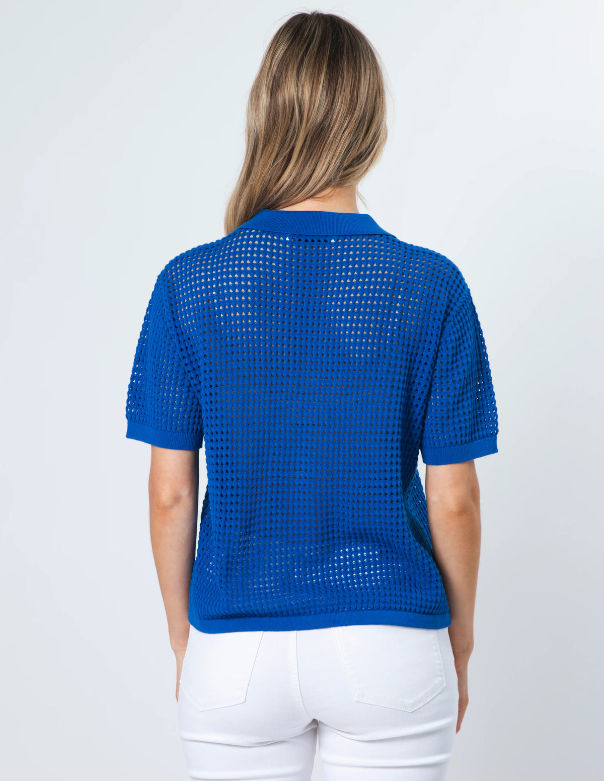 Stella+Gemma Holly Knit Top - Cobalt Blue