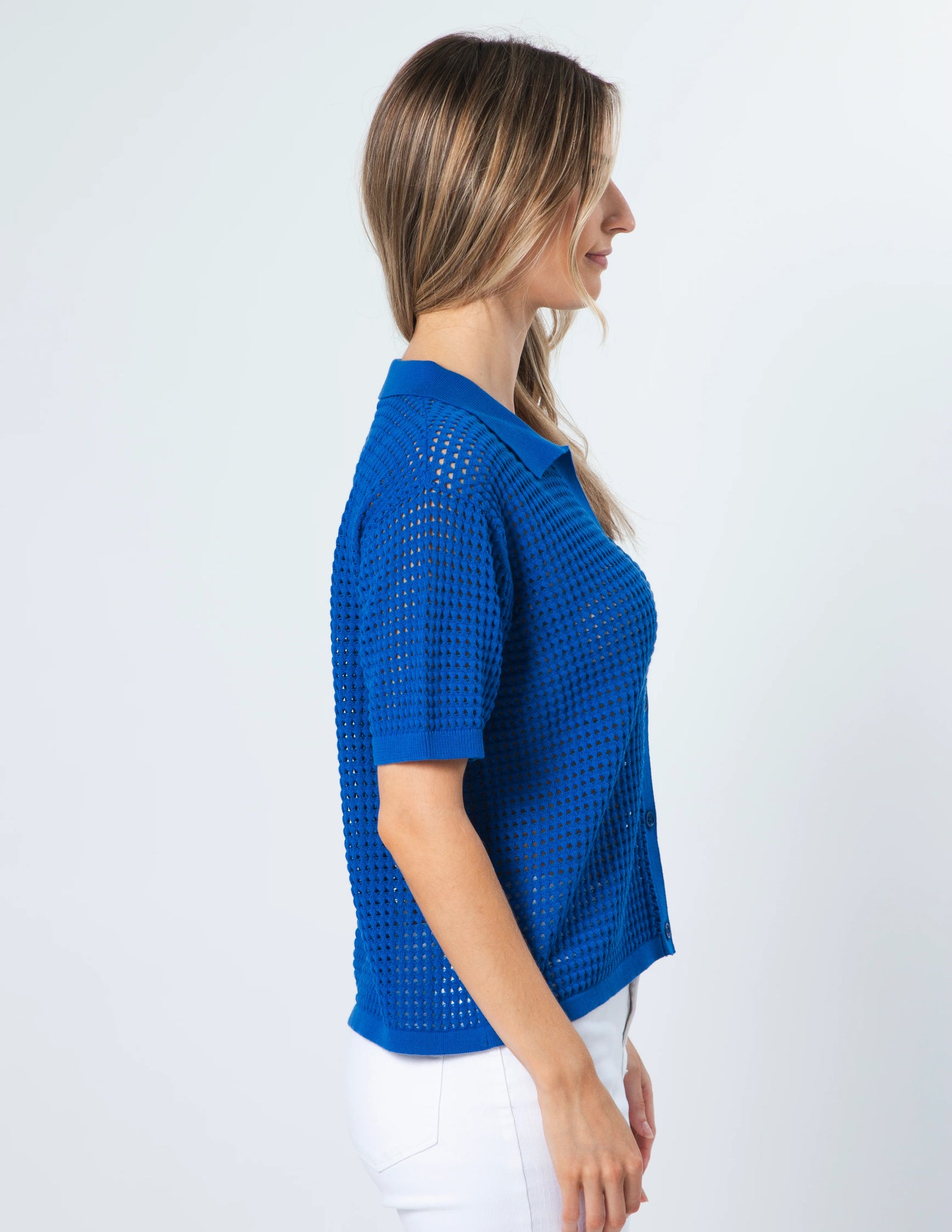 Stella+Gemma Holly Knit Top - Cobalt Blue