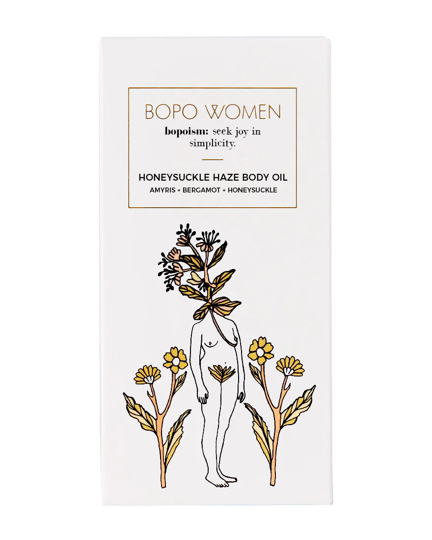 Bopo Women Body Oil 100ml - Honeysuckle Haze