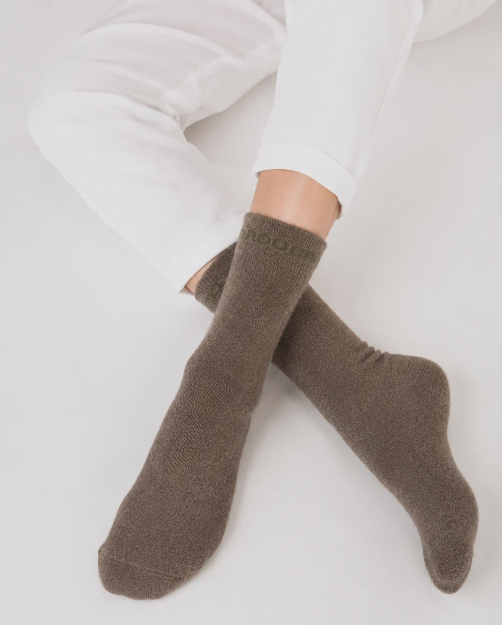 Huka Possum Merino Wool Socks - Nuthatch