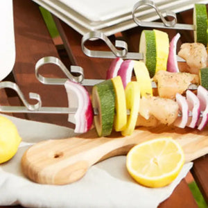 Hunt & Gather 8 Pk metal Skewers BBQ