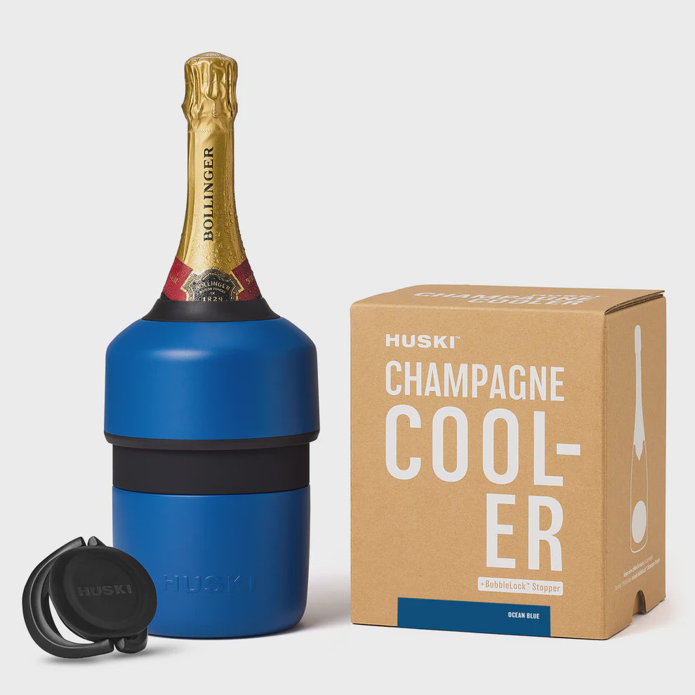 Huski Champagne Cooler - Ocean Blue