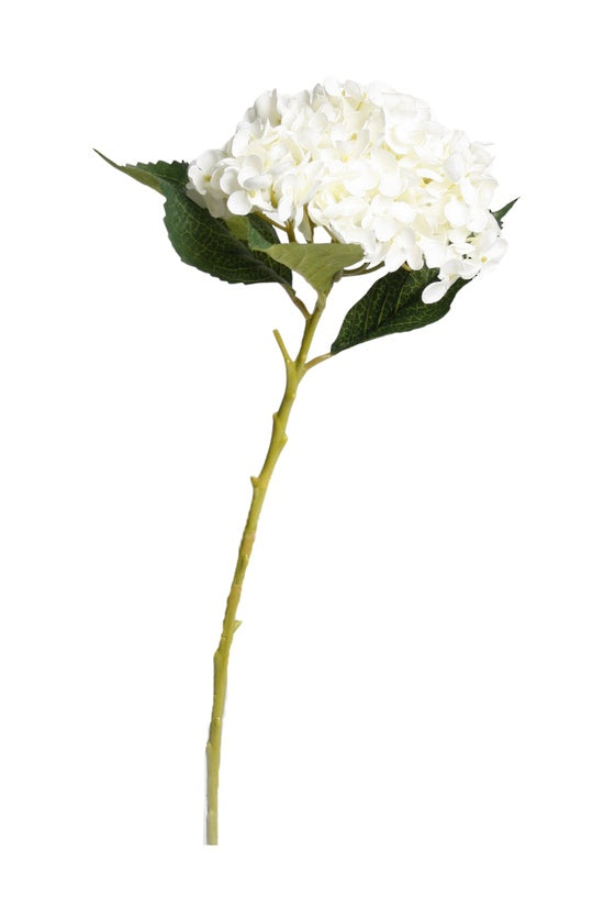 Flower System Hydrangea Short Stem 45cm White