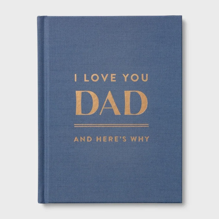 COMPENDIUM Father's Day I Love You Dad And Here's Why Gift Book