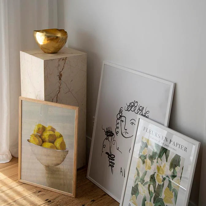 Papier HQ A2 Print Unframed - Fleurs en Papier