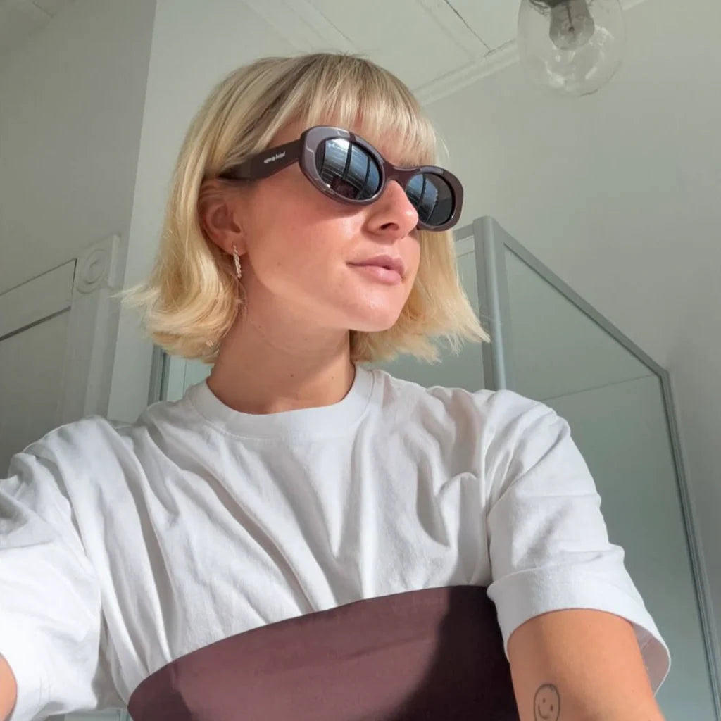 Bored George Kylie Sunglasses - Merlot