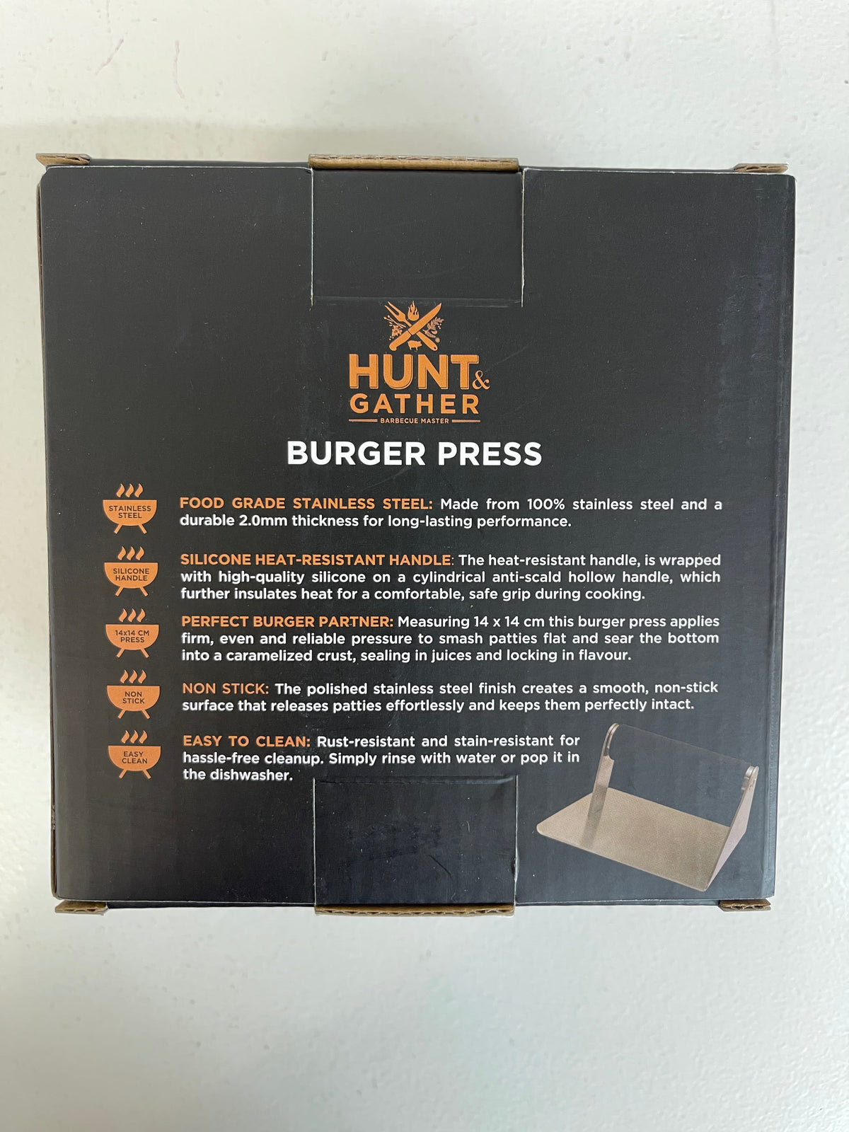 Hunt & Gather Burger Press BBQ Master