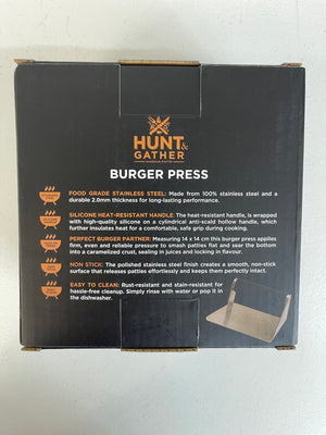 Hunt & Gather Burger Press BBQ Master