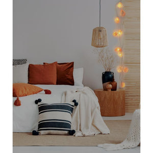 IsGift HIMALAYAN SALT STRING LIGHTS PINK