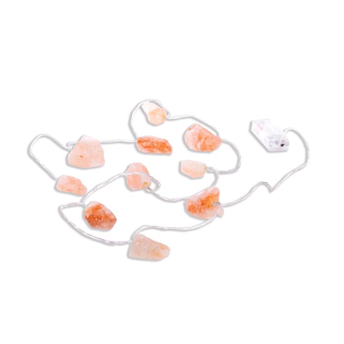 IsGift HIMALAYAN SALT STRING LIGHTS PINK