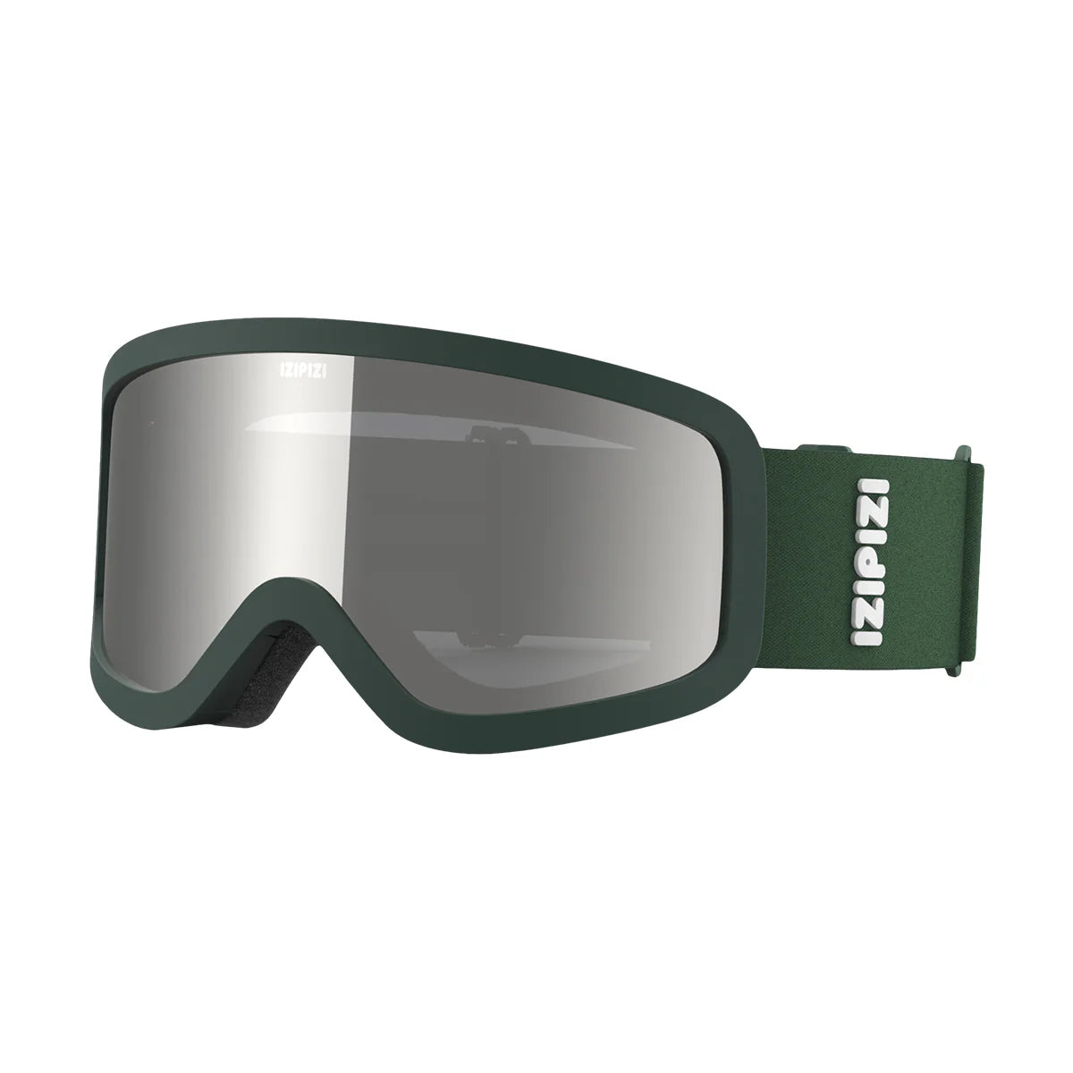 IZIPIZI Sport Snow Adult All Weather - Khaki Green Goggles