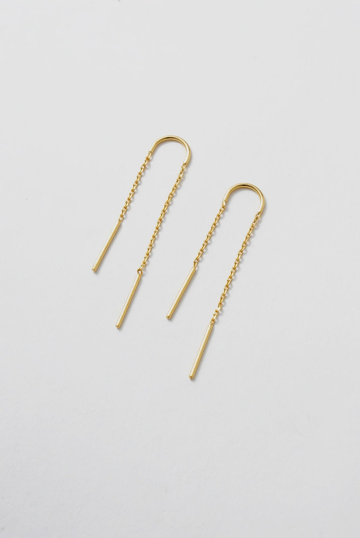 ZAFINO Ivy Thread Essential Earring - Gold 7344