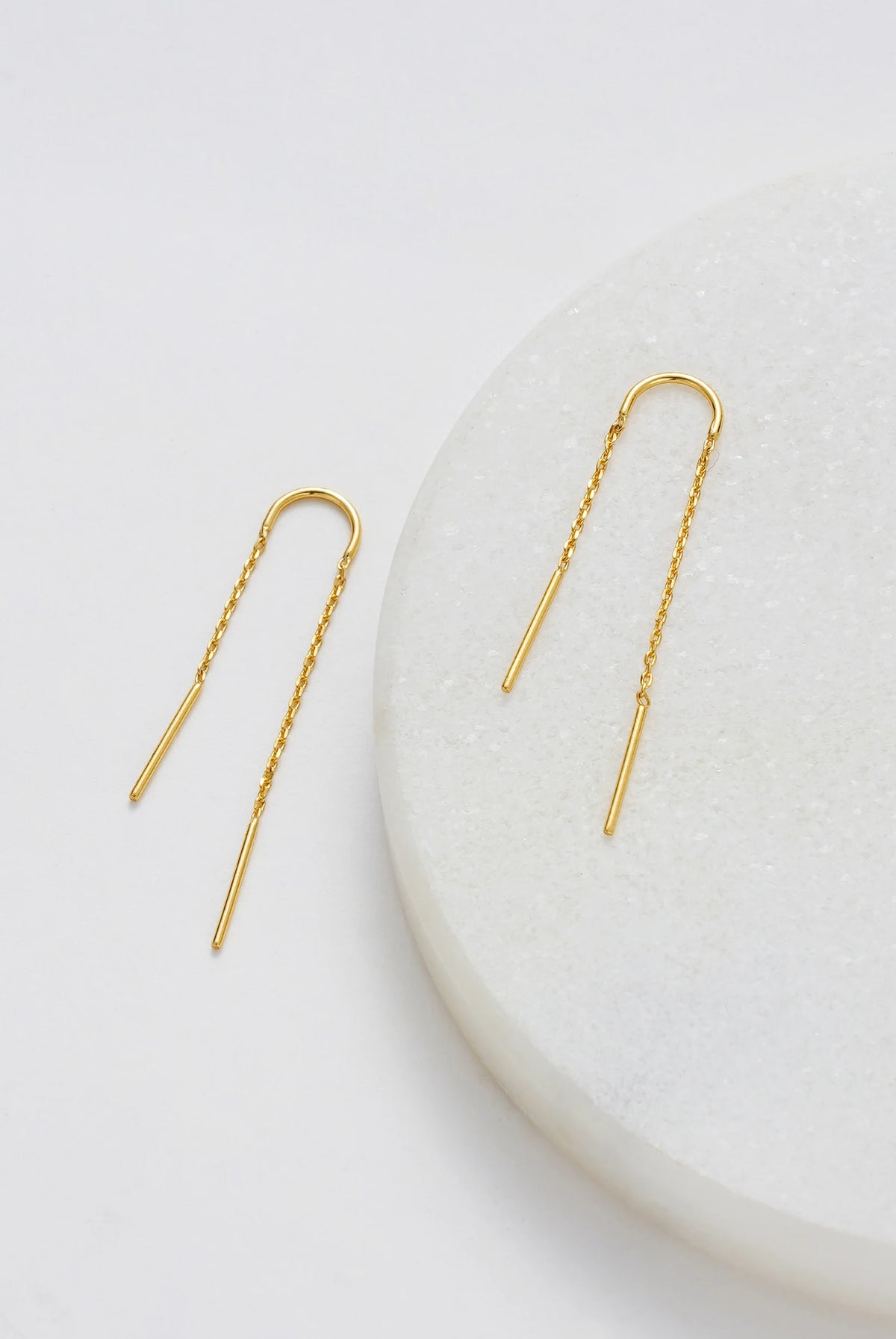ZAFINO Ivy Thread Essential Earring - Gold 7344