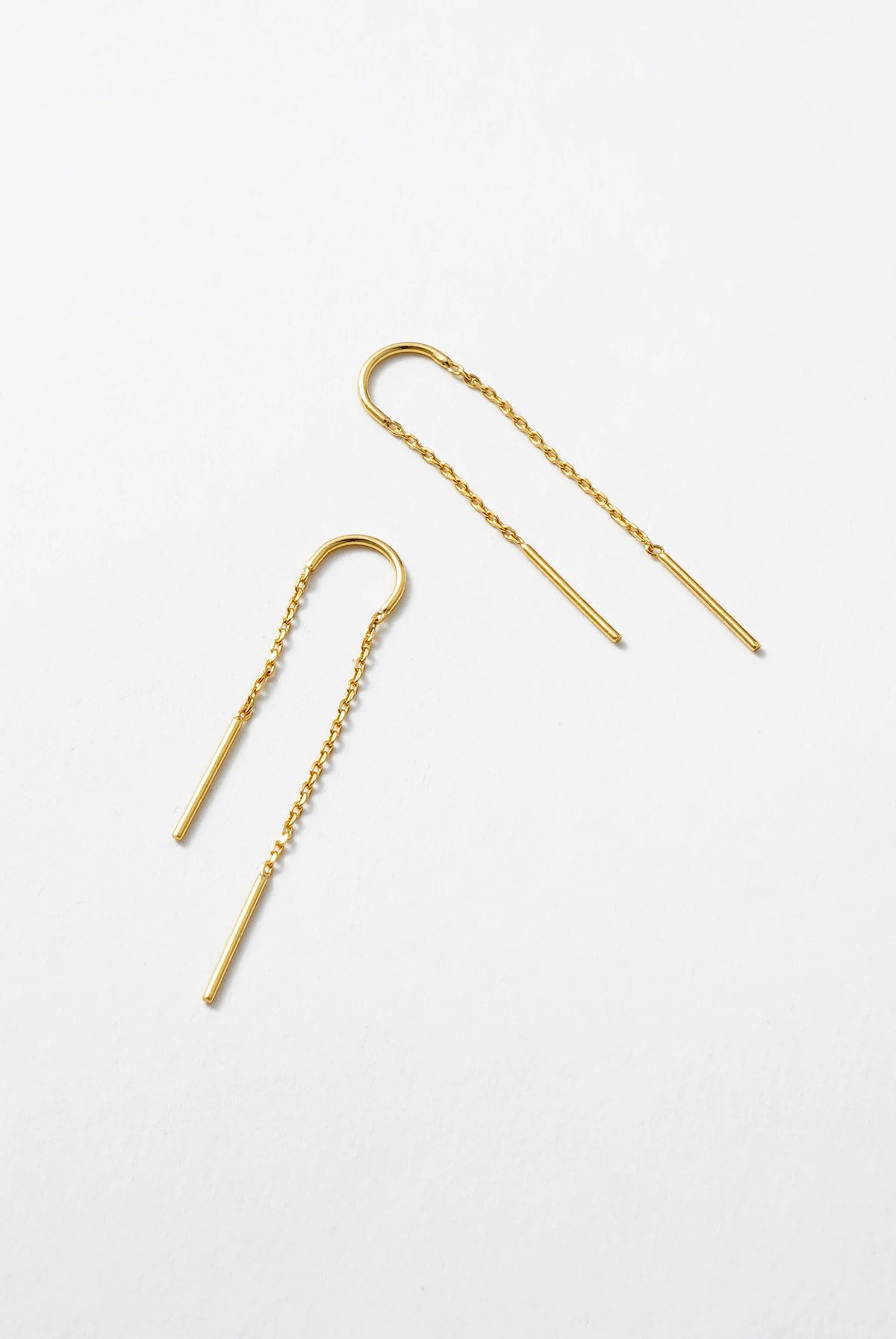 ZAFINO Ivy Thread Essential Earring - Gold 7344