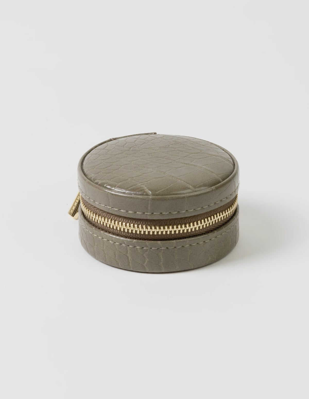 Stella+Gemma Jewel Box - Small Round Khaki