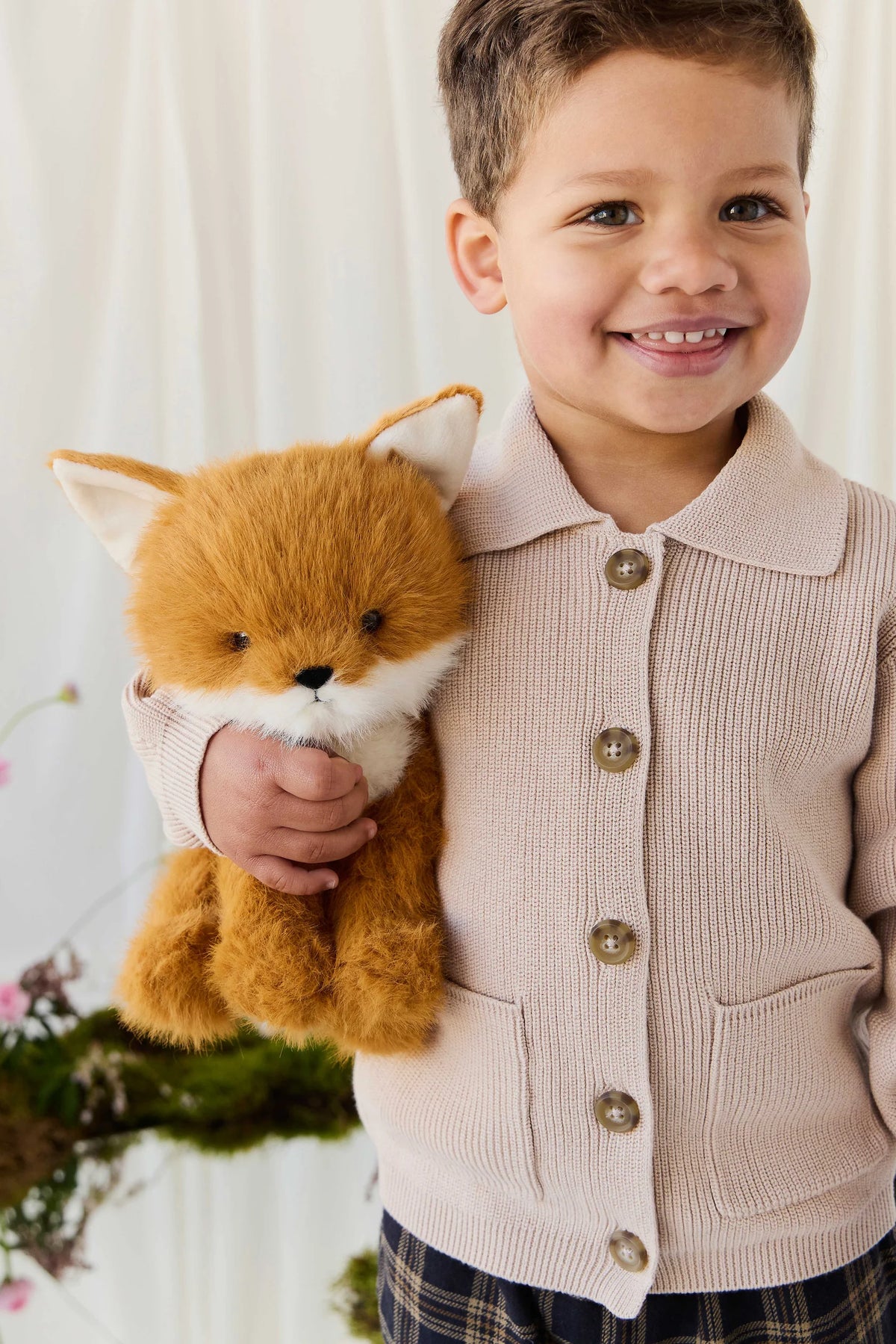 Jamie Kay Snuggle Bunnies - Archie the Fox - Natural 30cm