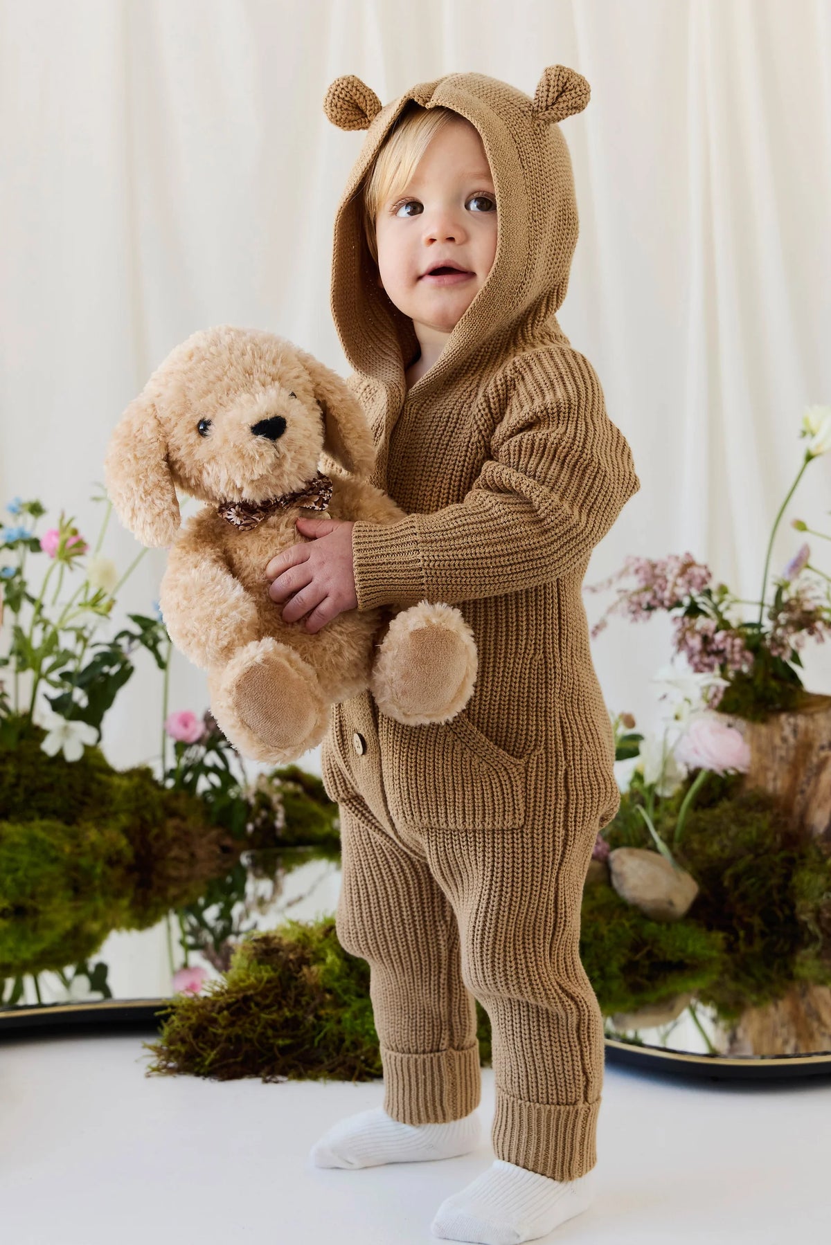 Jamie Kay Snuggle Bunnies - Honey the Puppy 25cm