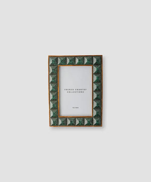 French Country Collections Jade Squares Photo Frame 4x6"