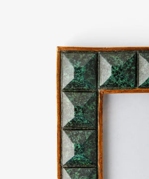 French Country Collections Jade Squares Photo Frame 4x6"